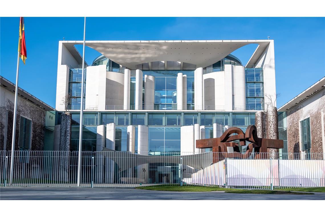 Das Kanzleramt wurde beschmiert (Archivbild).