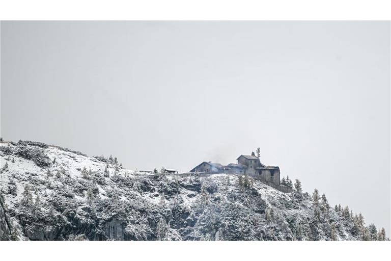 Das Kehlsteinhaus wurde durch den Brand schwer zerstört. 