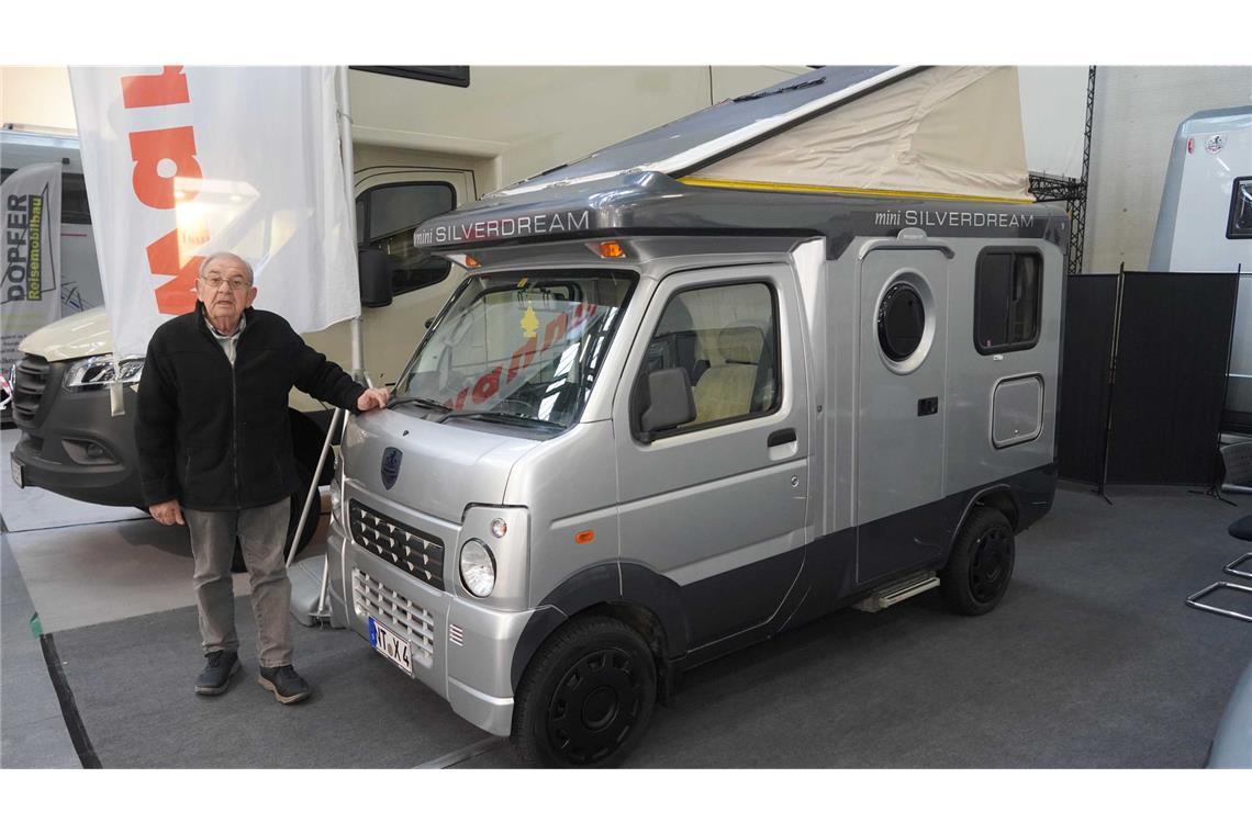 Ade Einheitslook – Das sind die ausgefallensten Camper der CMT Das kleinste Wohnmobil der CMT präsentiert die Firma Wanner aus Dettingen/Teck.