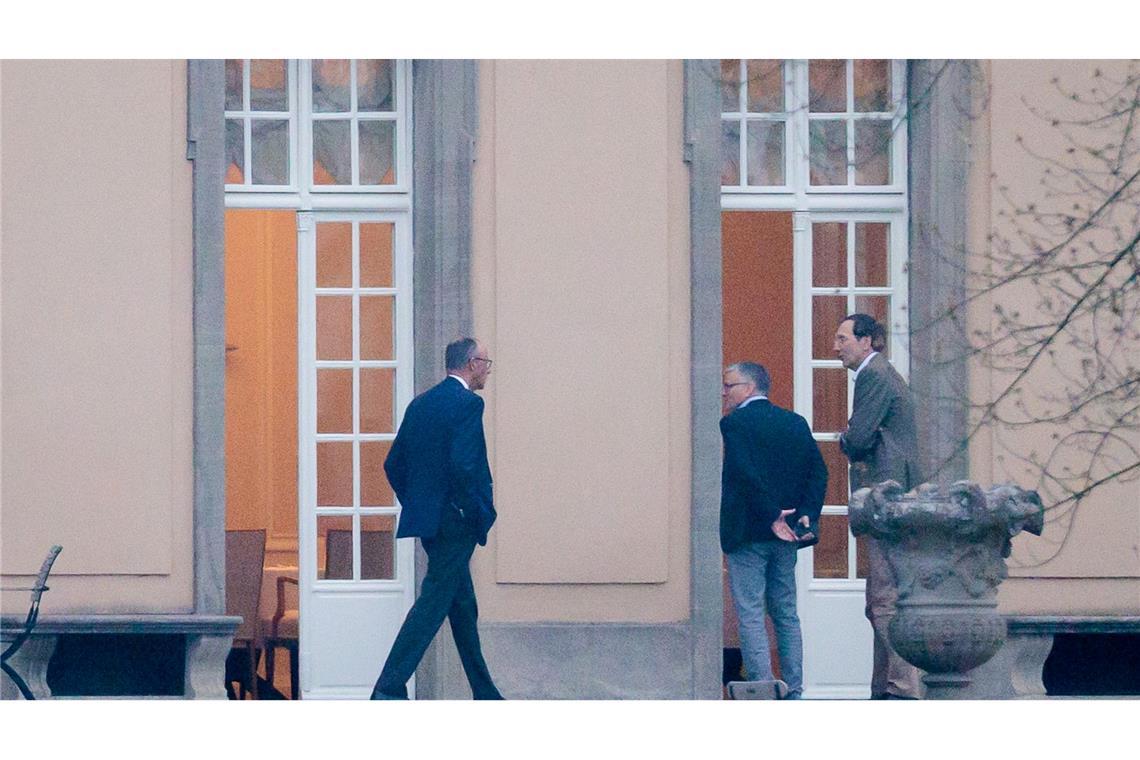 Das Koalitionstreffen in der Villa Borsig nach Ostern gilt als Tiefpunkt der Koalition. (Archivfoto)