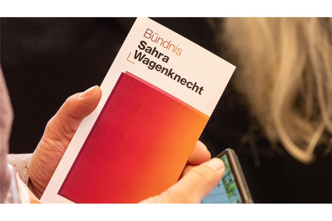 Das Kürzel BSW bleibt, aber der Namen dahinter soll sich ändern. (Archivbild)