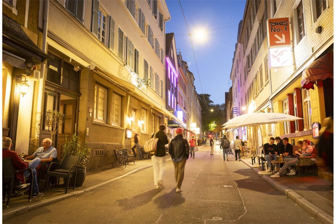 Das Leonhardsviertel wird zu einem Fall des Verwaltungsgerichtshof in Mannheim.