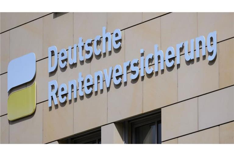 Das Logo der Deutschen Rentenversicherung.