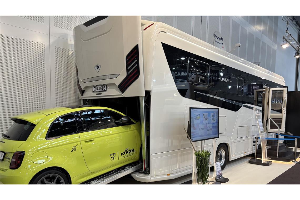 Die teuersten Wohnmobile der CMT Das Luxusmodell aus dem Hause Concorde