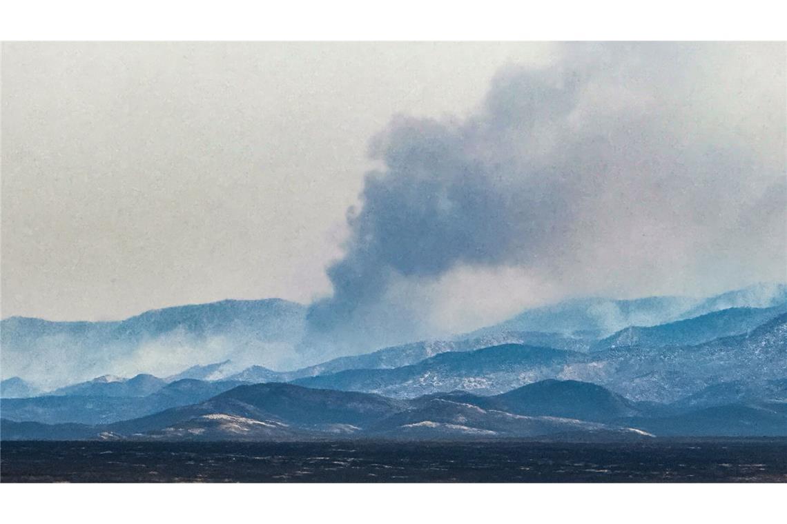 Das "Madre Fire" ist das bislang größte Feuer in Kalifornien in diesem Jahr.