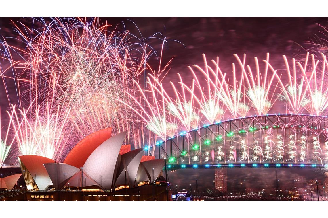 Kein Streik: Silvester-Feuerwerk in Sydney findet statt Das Mega-Feuerwerk vor der ikonischen Kulisse der Harbour Bridge und des Opernhauses ist weltberühmt.