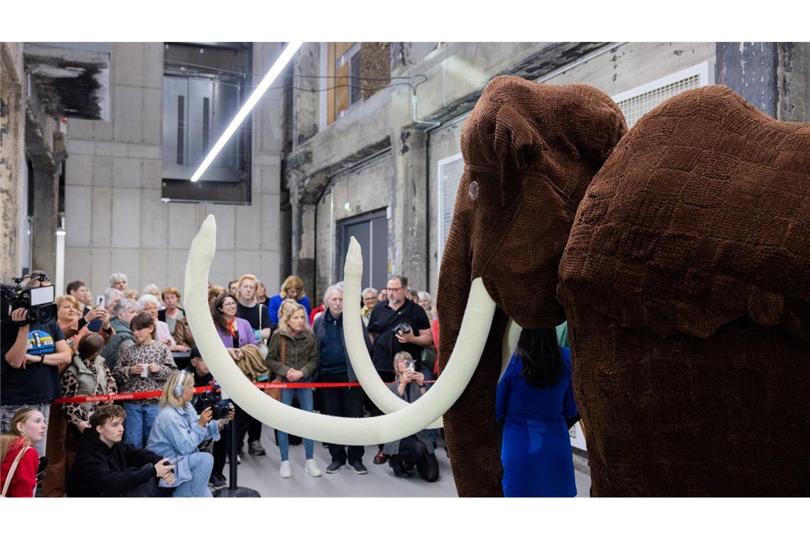 Das Mega-Mammut ist fertig.