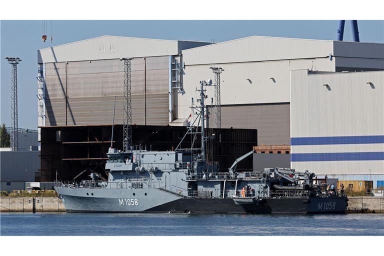 Das Minenjagdboot "Fulda" soll demnächst ins Mittelmeer verlegt werden. (Archivbild)