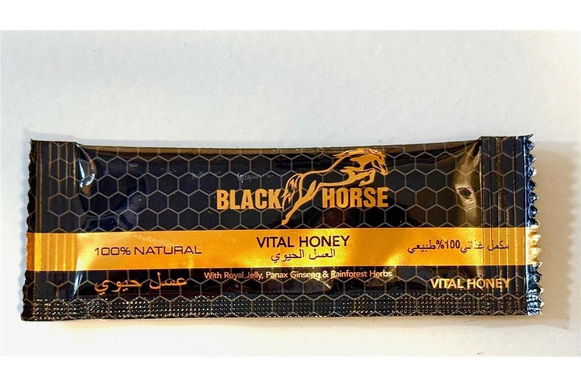 Das Mittel „Black Horse“ enthält eine hohe Dosis Tadalafil.