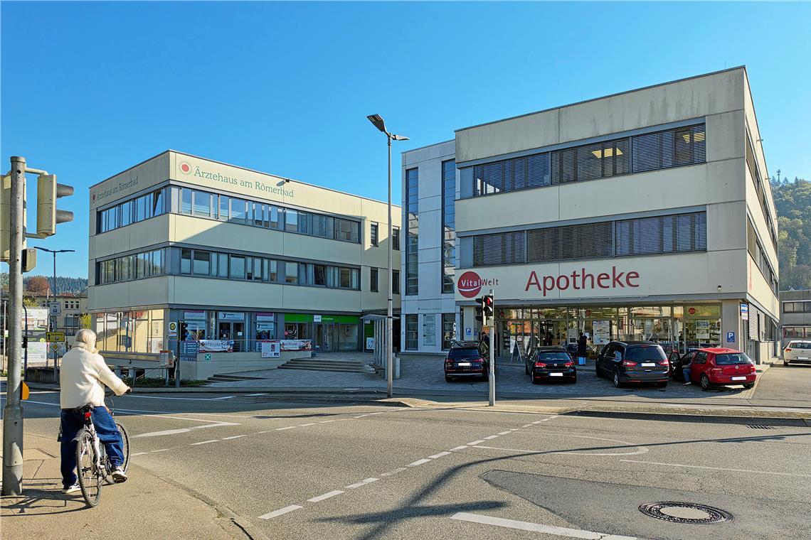 Das Murrhardter Ärztehaus wird der Sitz des gemeinnützigen Medizinischen Versorgungszentrums sein. Die Praxisräume sind bereits renoviert. Wenn alles klappt, könnte der Start Anfang Juli erfolgen. Foto: Stefan Bossow
