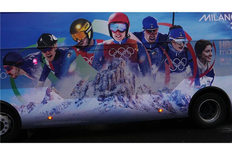 Das olympische Bus-System ist ausgeklügelt.