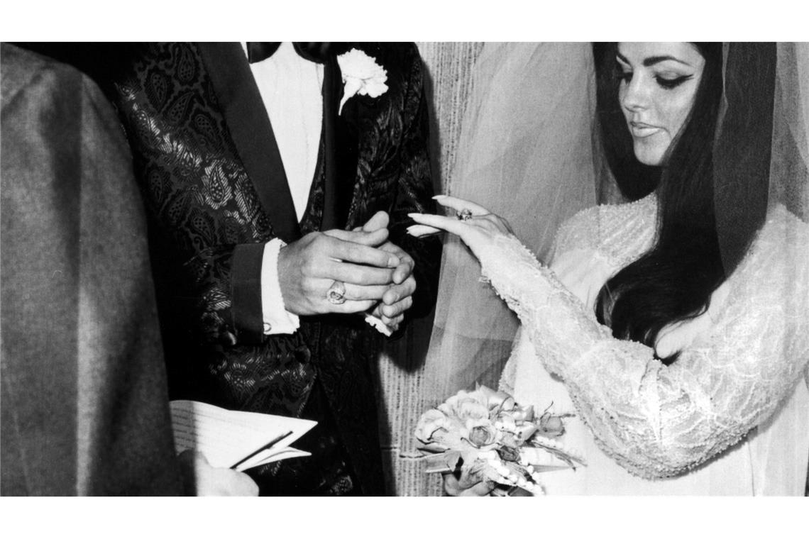 Priscilla Presley wird 80 - Elvis ist immer noch präsent Das Paar gab sich 1967 in Las Vegas das Ja-Wort.
