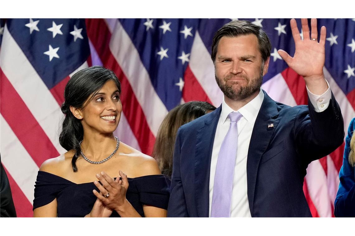 Wer ist J.D. Vance? Das muss man über den US-Vize wissen Das Paar hat drei Kinder. (Archivbild)