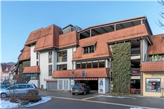 Das Parkhaus Graben ist zum Sorgenkind geworden. Der Beton ist in manchen Bereichen in einem kritischen Zustand. Fotos: Stefan Bossow