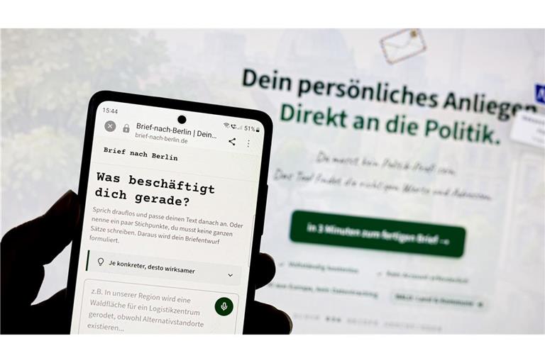 Das Portal soll helfen, sich an Politiker zu wenden.