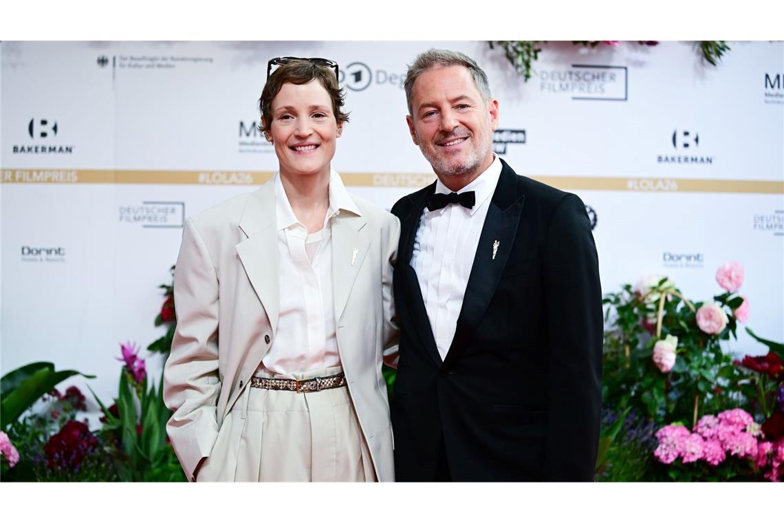 Das Präsidenten-Duo der Deutschen Filmakademie, Vicky Krieps und Florian Gallenberger. (Archivbild)