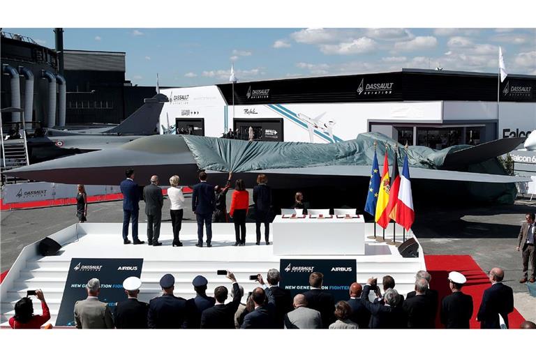 Das Ringen um das deutsch-französische Luftkampfprojekt FCAS geht erst einmal weiter. (Archivbild)