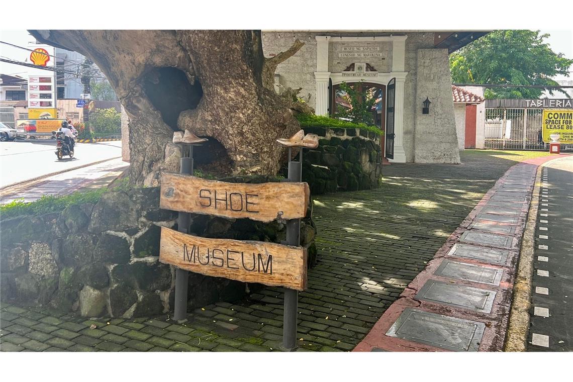 Pumps und Peeptoes: Museum zeigt Schuhe von Imelda Marcos Das Schuhmuseum befindet sich in einem Gebäude aus der spanischen Kolonialzeit.