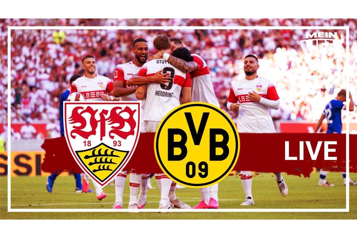 Das Spiel des VfB Stuttgart gegen Borussia Dortmund gibt es bei uns im Liveticker.