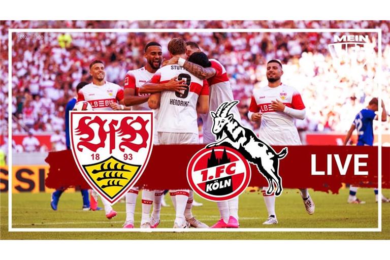 Das Spiel des VfB Stuttgart gegen den 1. FC Köln gibt es bei uns im Liveticker.