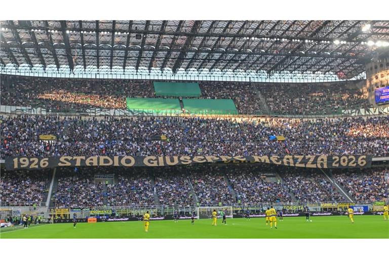 Das Stadio Guiseppe Meazza im Mailänder Stadtteil San Siro feierte kürzlich sein 100-jähriges Bestehen.