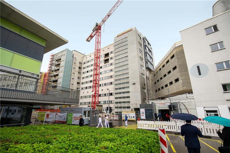 Das Stuttgarter Klinikum ist seit Jahren eine Großbaustelle – und soll es bis 2033 bleiben.