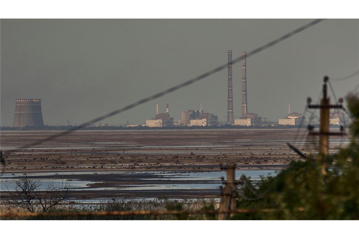 Austausch von Beobachtern für AKW in Ukraine verzögert sich Das südukrainische Atomkraftwerk Saporischschja ist seit fast drei Jahren von russischen Truppen besetzt. (Archivbild)
