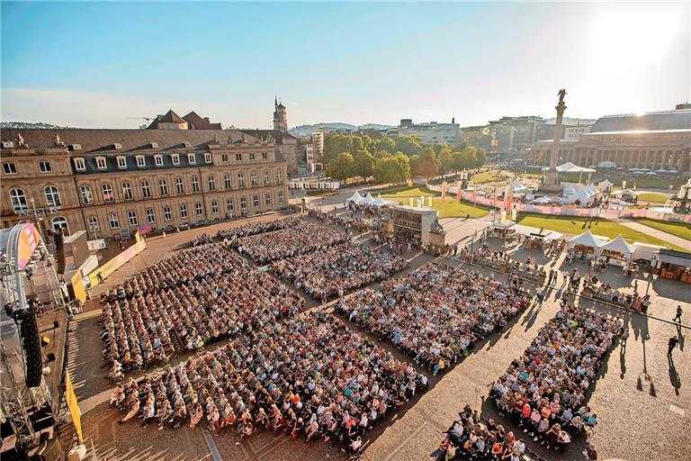 Das SWR Sommerfestival 2026 findet vom 22. bis 25. Mai auf dem Schlossplatz in Stuttgart statt
