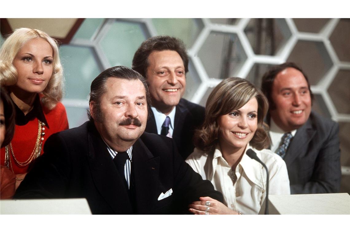 "Das war spitze!" - Show-Legende Hans Rosenthal wäre nun 100 Das Team der ZDF-Quizsendung "Dalli Dalli".