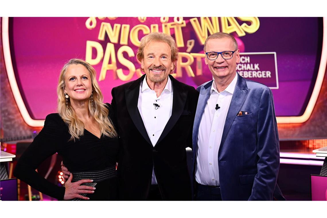 Das Trio der Sendung.