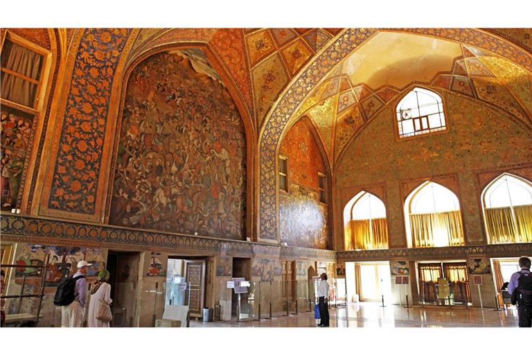 Das UNESCO‑Weltkulturerbe Chehel‑Sotun‑Palast in Isfahan wurde bei israelisch‑amerikanischen Angriffen beschädigt (Archivfoto).