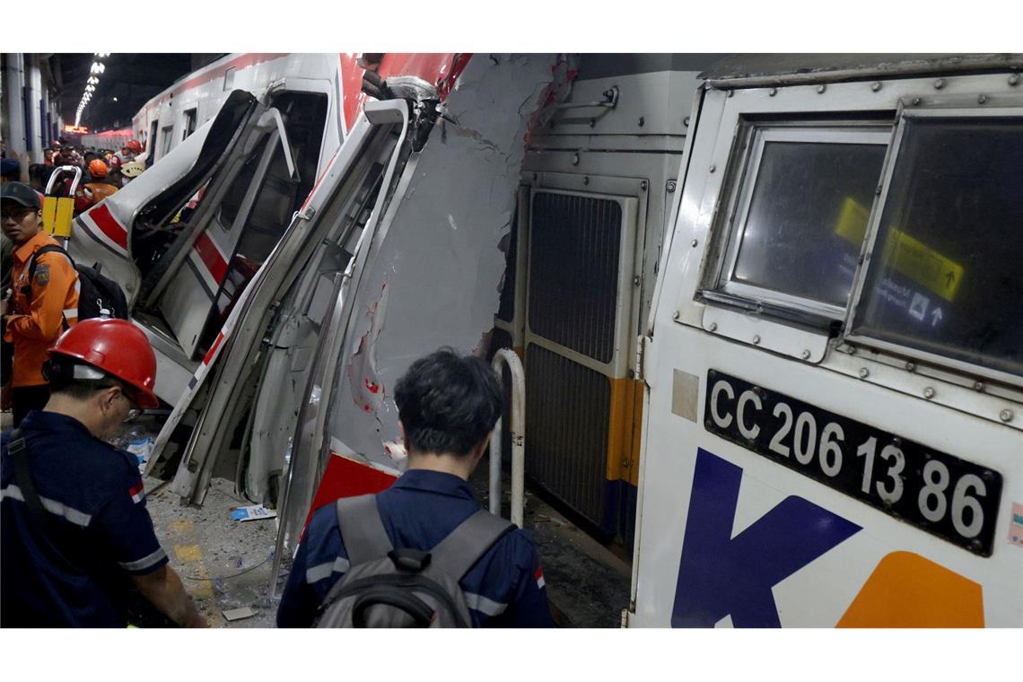 Das Unglück ereignete sich in der Nähe von Jakarta.