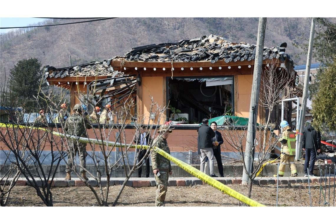 Südkoreanischer Kampfpilot wirft versehentlich Bomben ab Das Unglück passierte im Rahmen einer regelmäßig von US- und südkoreanischen Streitkräften durchgeführten Militärübung.
