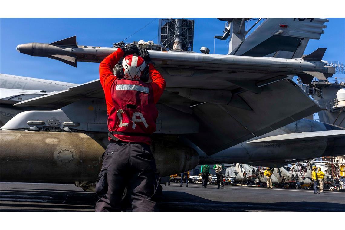 Das US-Militär hat nach eigenen Worten Irans Kampfkraft geschwächt.