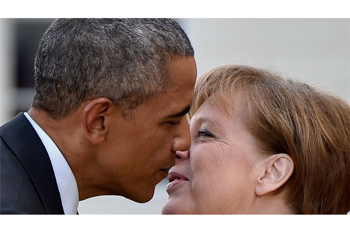 "Ihr geht es um Fakten" - Obama preist Merkel in Washington Das Verhältnis zwischen Merkel und Obama war nicht immer ungetrübt. (Archivbild)