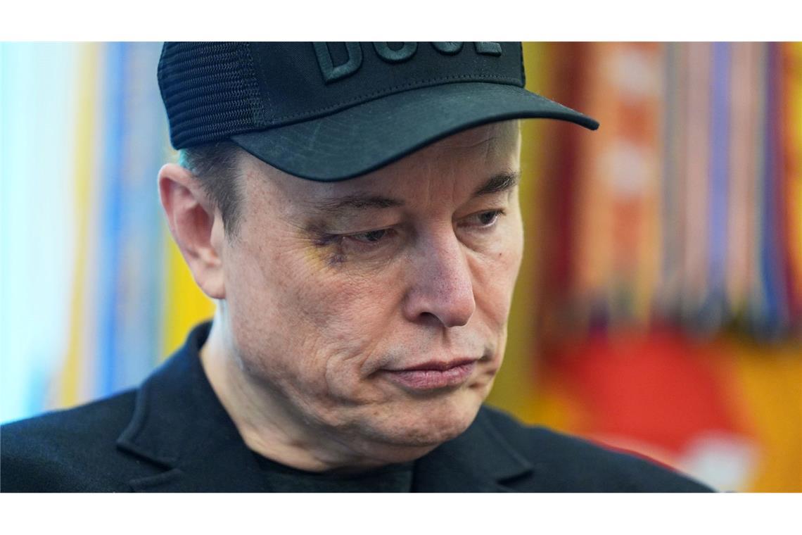 Musk legt sich mit Donald Trump an Das von Donald Trump vorangetriebene Steuergesetz sei eine "widerliche Abscheuligkeit", kritisiert Elon Musk. (Archivbild)