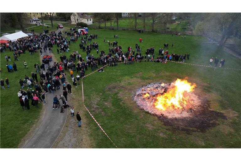 Das Wetter dürfte bei Osterfeuern mitspielen.