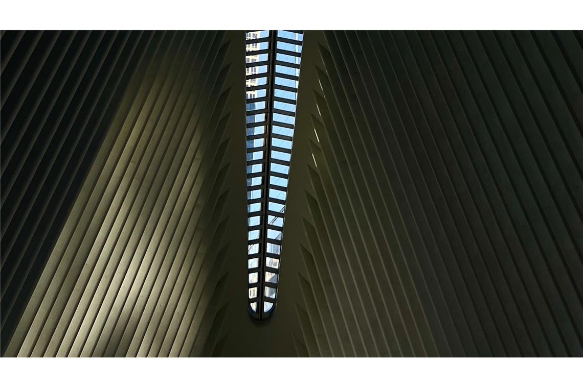 Teure beste Aussicht - New Yorks Wolkenkratzer im Wettbewerb Das World Trade Center ragt auf.