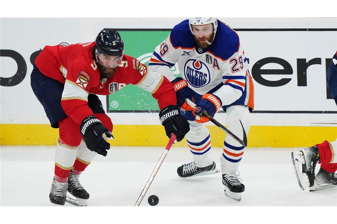 Draisaitls Déjà-vu: Panthers wieder Stanley-Cup-Sieger Das zweite Jahr in Serie platzten die Stanley-Cup-Träume von Leon Draisaitl gegen die Florida Panthers.