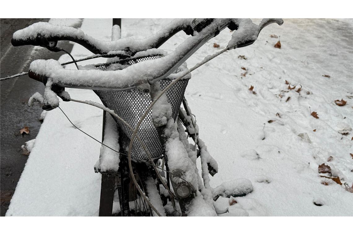 Dass Schnee liegen bleibt, ist in Paris selten.