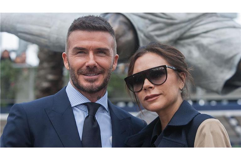 David Beckham und seine Frau Victoria (Archivbild).