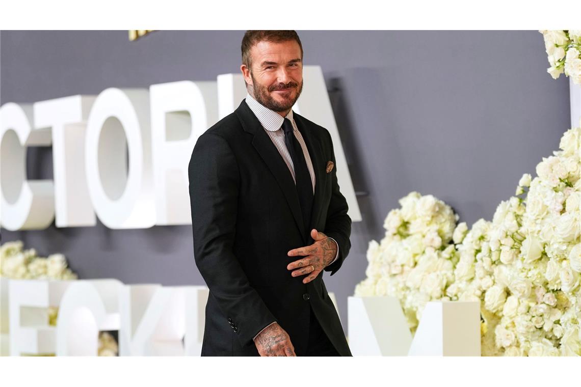 David Beckham wird bei Leber nostalgisch. (Archivbild)