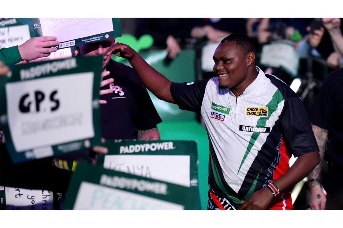 David Munyua hat einen historischen Sieg eingefahren.