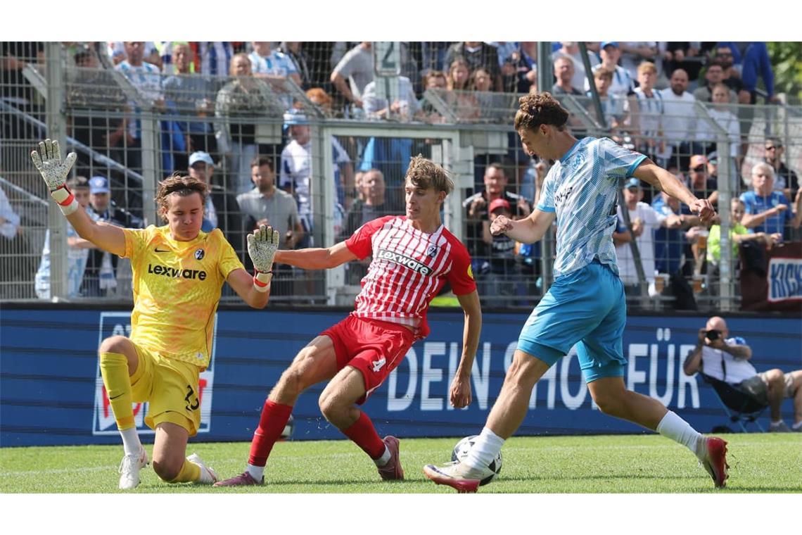 David Stojak brachte erneut frischen Wind ins Angriffsspiel der Kickers&nbsp;– ein Tor blieb ihm diesmal versagt.