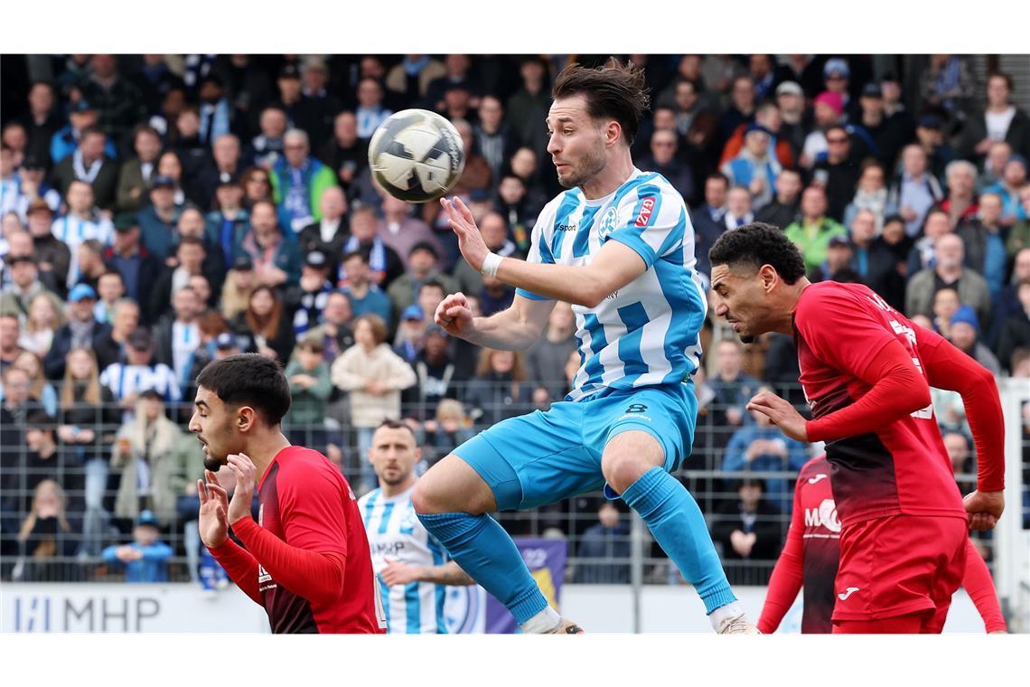 Legen die Kickers in Walldorf nach? Wir zeigen Partie live David Tomic erzielte gegen Gießen die Führung für die Blauen.