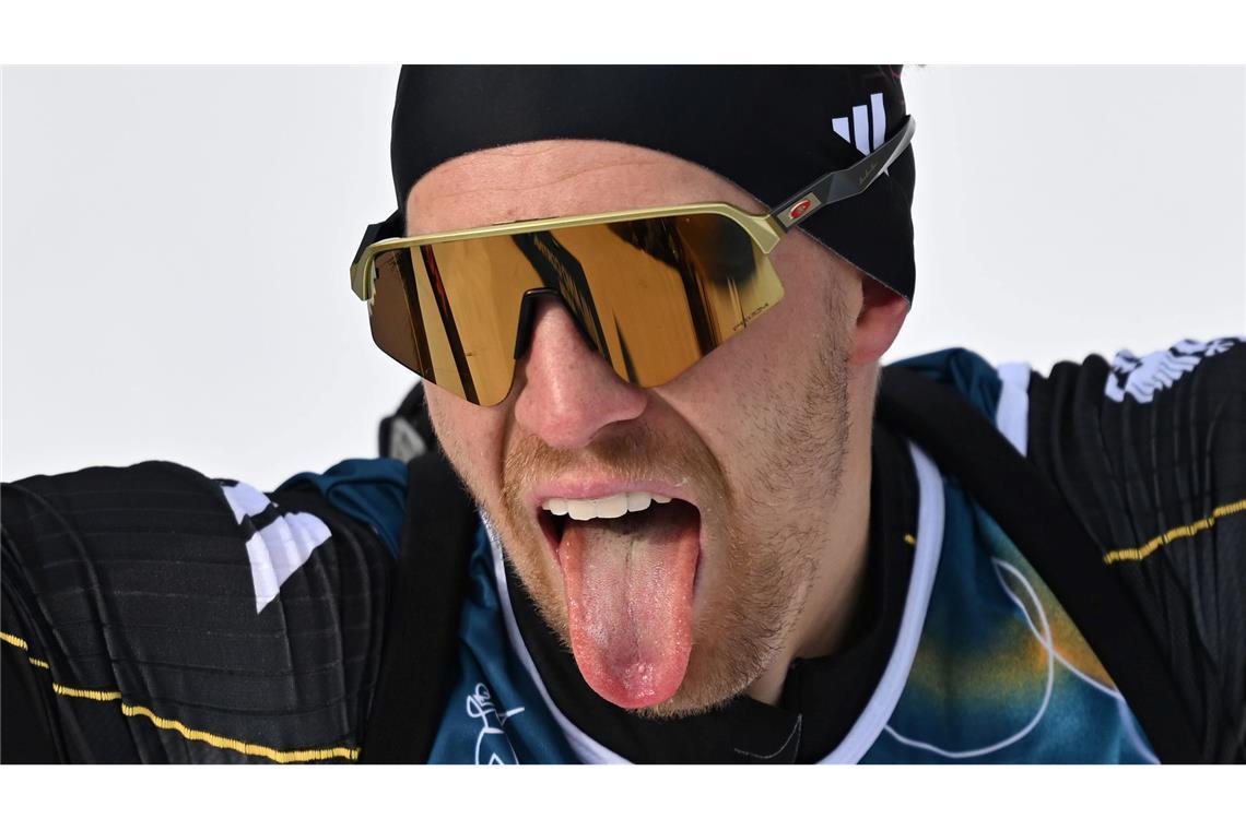 David Zobel hatte keine Chance auf der schweren Strecke.