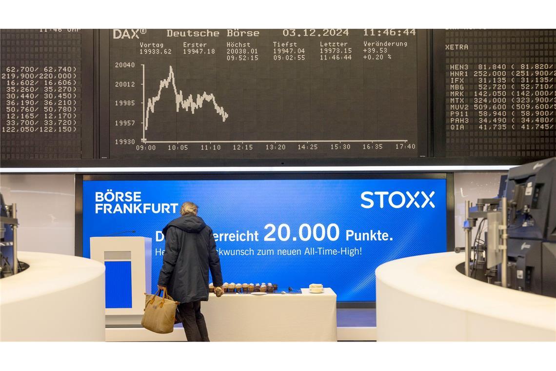 Bilder des Tages Dax knackt erstmals die 20.000er-Marke – neues Allzeithoch!