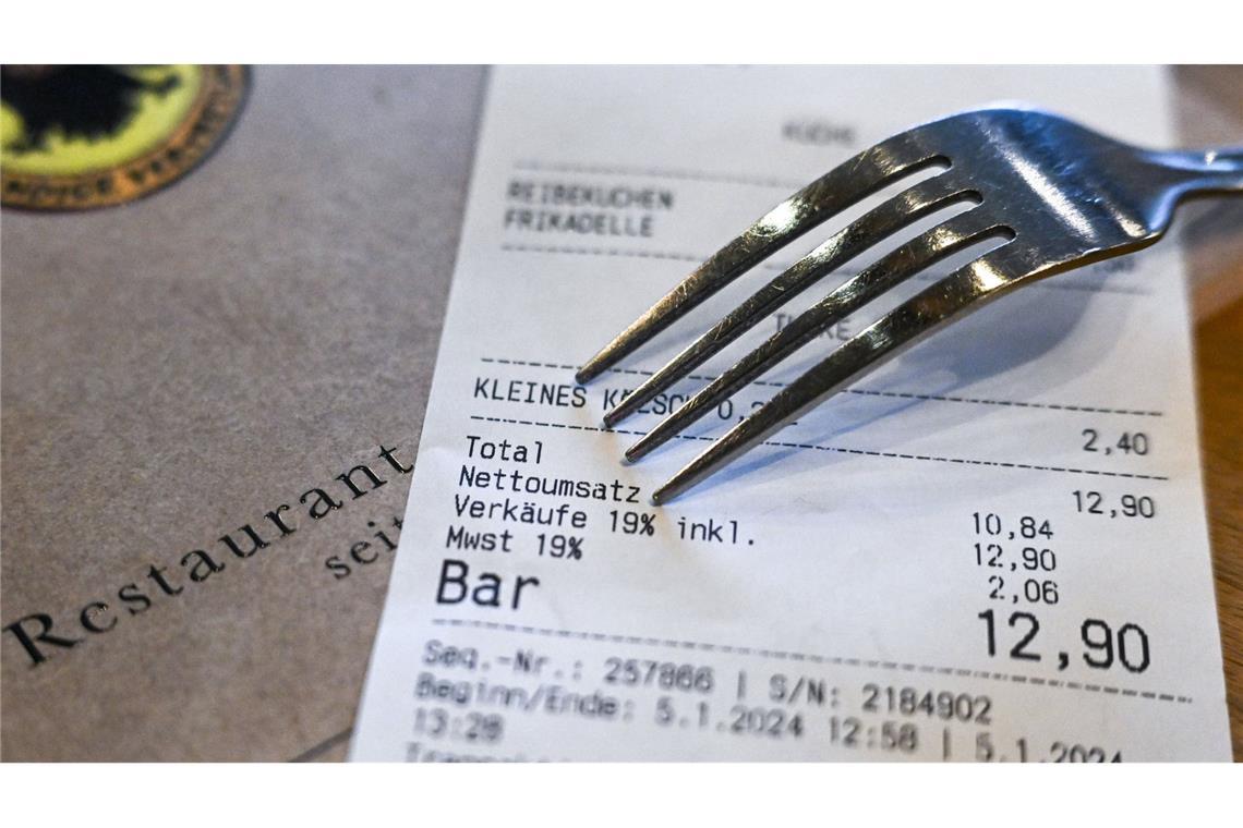 Dehoga fordert erneute Mehrwertsteuer-Senkung für Gastro Dehoga will, dass die Mehrwertsteuer in der Gastronomie wieder herabgesenkt wird. (Symbolfoto)