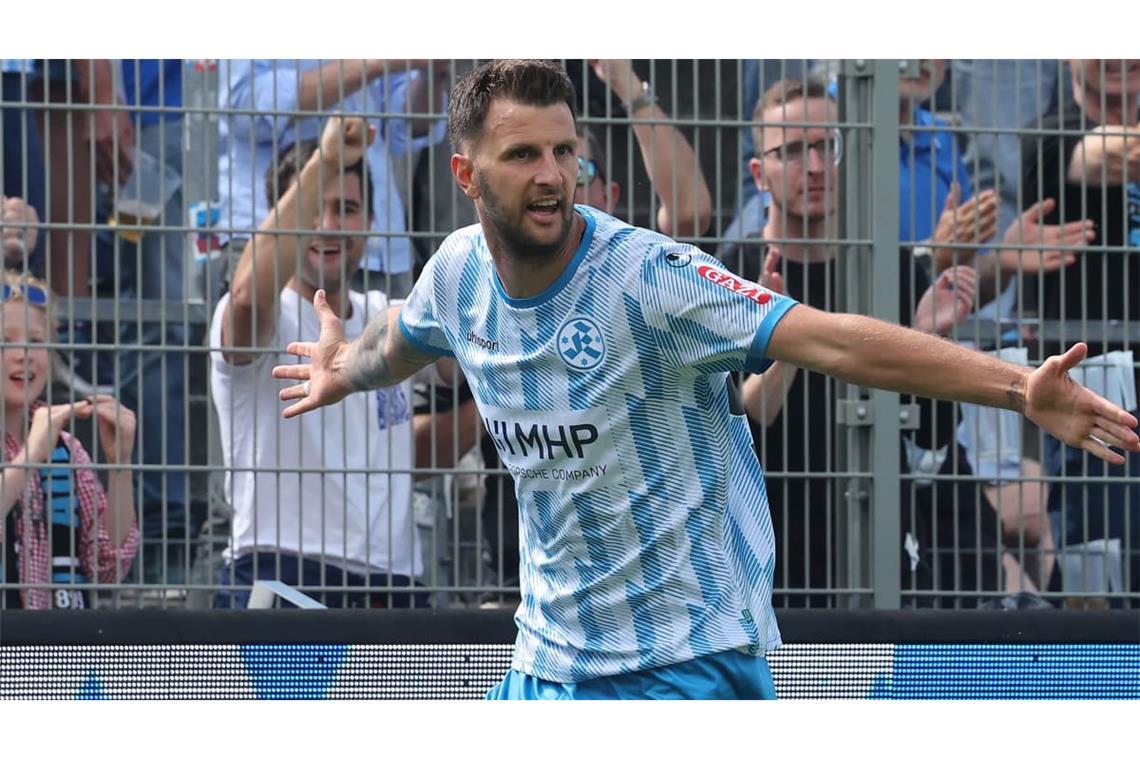Dejan Bozic will mit den Kickers in Homburg punkten.
