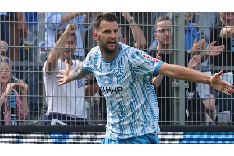 Dejan Bozic will mit den Kickers in Homburg punkten.